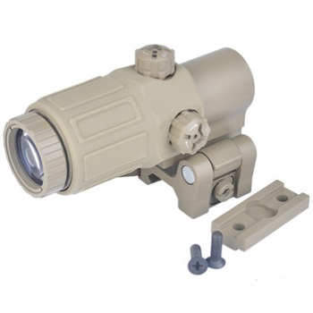 Aim-O G33 FTS 3x Magnifier für RedDots & HoloSights - Desert