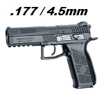 ASG x CZ P-09 DUTY Co² BlowBack Pistole 4.5mm Diabolo - Black