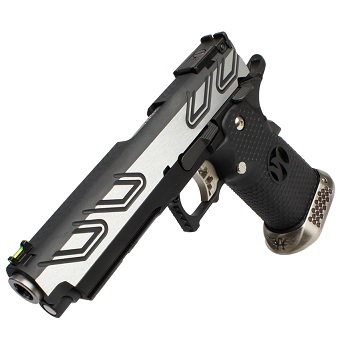 AW Custom HX2301 HiCapa Pistol - Black/Stainless