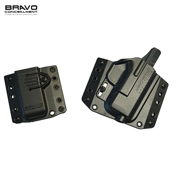 Bravo Concealment ® BCA 3.0 OWB Holster & Mag Carrier für Hellcat / H11 Serie, rechts - Black