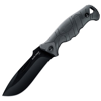 Elite Force EF 710 Fixed Blade Knife - Schwarz
