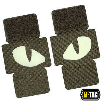 M-Tac ® "Tiger Eye" Laser Cut Molle Patch Set - Ranger Green