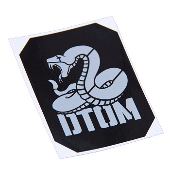 MSM ® Vinyl-Aufkleber / Sticker "DTOM"