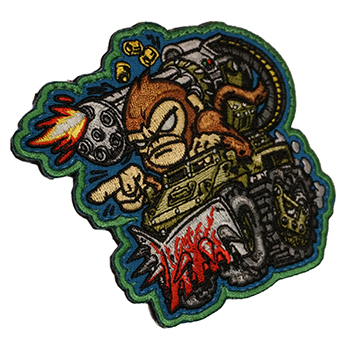 MSM ® War Machine Monkey Patch - Color