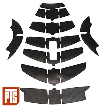 PTS Interior Velcro Kit für MTEK FLUX Serie - Black