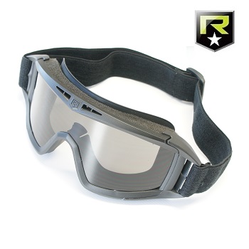 Revision ® Desert Locust MilSpec Ballistic Goggles "Basic", Black - Smoke