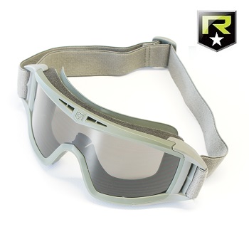 Revision ® Desert Locust MilSpec Ballistic Goggles "Basic", Foliage Green - Smoke