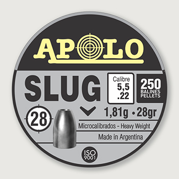 Apolo Slug (28gr) Diabolos 5.5mm - 250rnd
