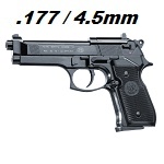 Beretta M92 FS Co² 4.5mm Diabolo - Black